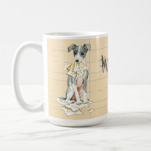 My Italian Greyhound Ate My Homework Coffee Mug