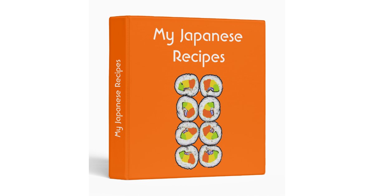 My Japanese Recipes Binder