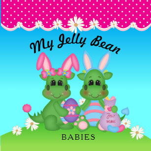 My Jelly Bean Gifts On Zazzle My Jelly Bean Babies Dragon Easter Bunnies On