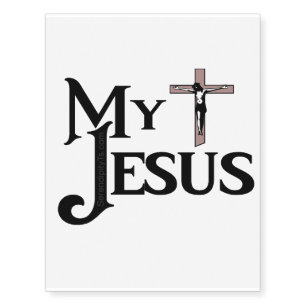 My Jesus Temporary Tattoos