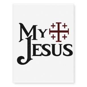 My Jesus Temporary Tattoos