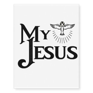 My Jesus Temporary Tattoos