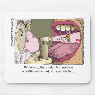My Jewish Dentist Funny Gifts Mugs Tees & More Mouse Pad