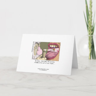 My Jewish Dentist Funny Greeting Card