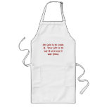 My Job To Cook, Your Job To Eat Apron at Zazzle
