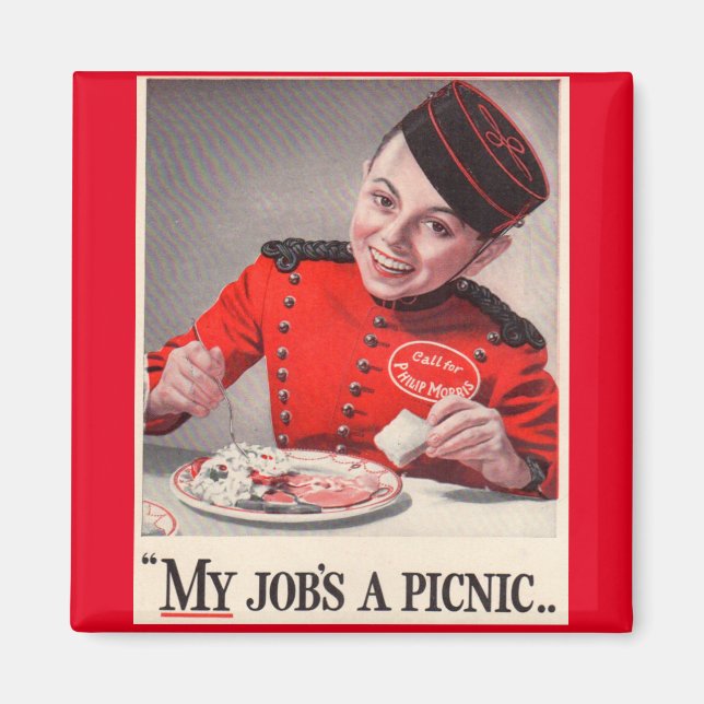 My Job's a Picnic Magnet (Front)