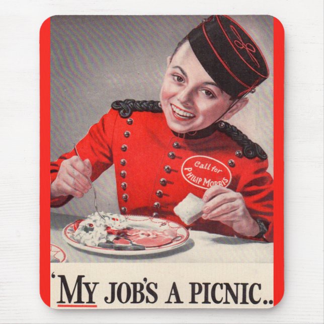 My Job's a Picnic Mouse Pad (Front)