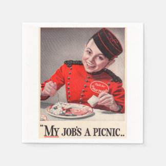 My Job's a Picnic Paper Napkins