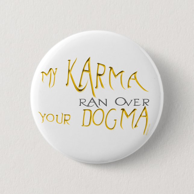 My Karma Button (Front)