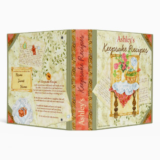 My Keepsake Recipes Binder