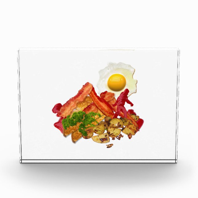 My Ketchup Gone Squatchin for Bacon Breakfast Award (Front)