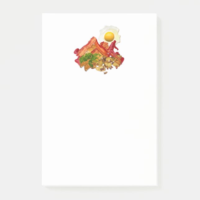 My Ketchup Gone Squatchin for Bacon Breakfast Post-it Notes (Front)