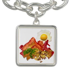 My Ketchup Gone Squatchin for Bacon Decor Bracelet