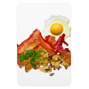 My Ketchup Gone Squatchin for Bacon Decor Magnet