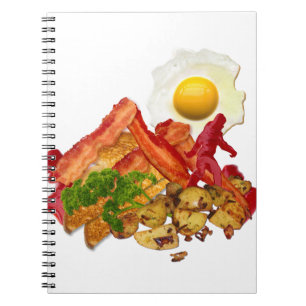 My Ketchup Gone Squatchin for Bacon Decor Notebook