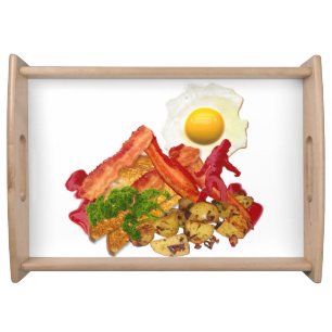 My Ketchup Gone Squatchin for Bacon Decor Serving Tray