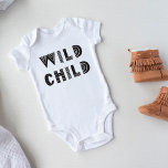 My Kid "Wild Child" One Piece Unique Baby Bodysuit<br><div class="desc">My Kid "Wild Child" One Piece Unique Baby Bodysuit</div>