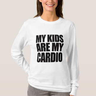 My Kids Are My Cardio Women's Long Sleeve Shirt