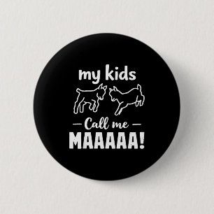 My kids call me mah retro vintage mother's day My  Button