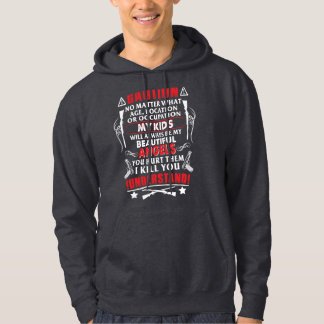 My KIDS - Caution now matter what age location Hoodie