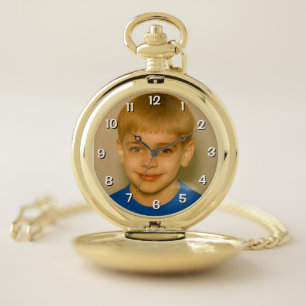 My Kid's Face Pocket Watch