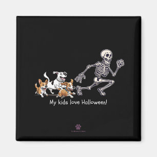 My Kids love Halloween! Magnet