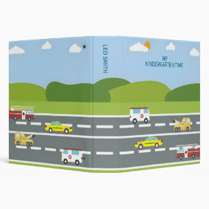 My kindergarten time  3 ring binder