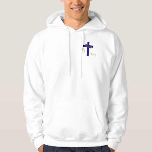 My King Christian Cross t_shirt Hoodie