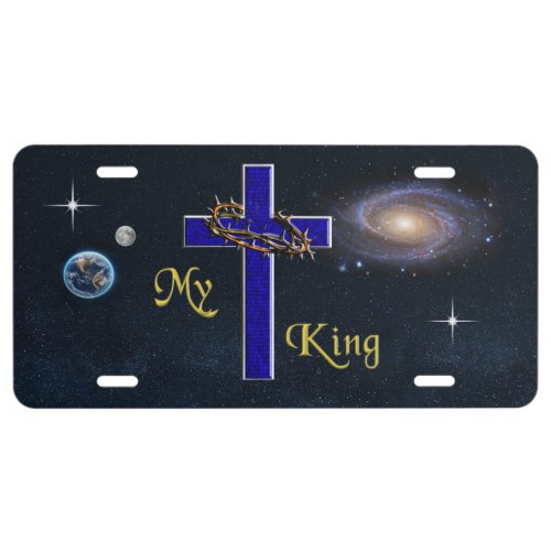 My King License Plate