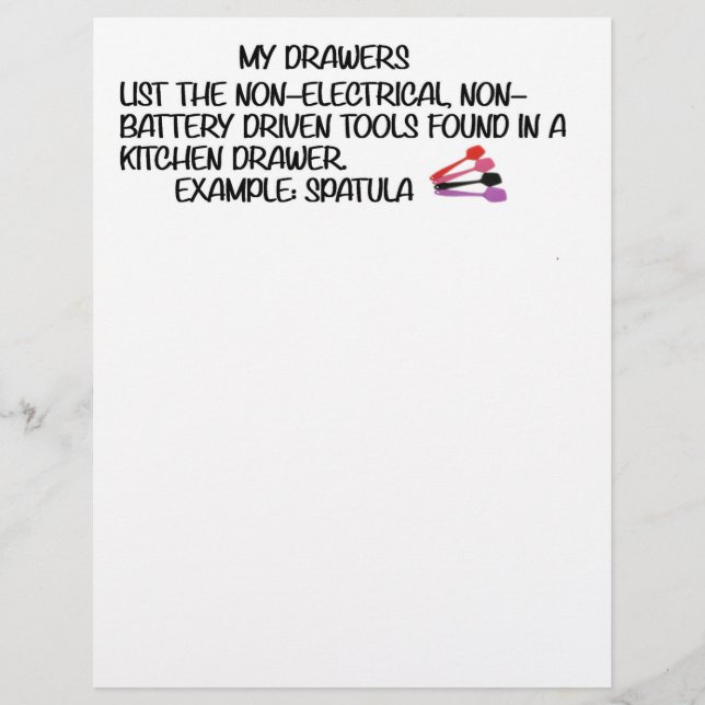 MY KITCHEN DRAWERS GAME LETTERHEAD (Front)