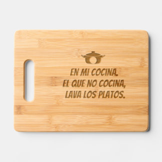 My kitchen engraved cutting board