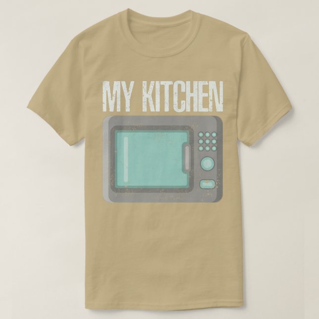 My Kitchen Microwave Microwave Cooking T-Shirt (Design Front)