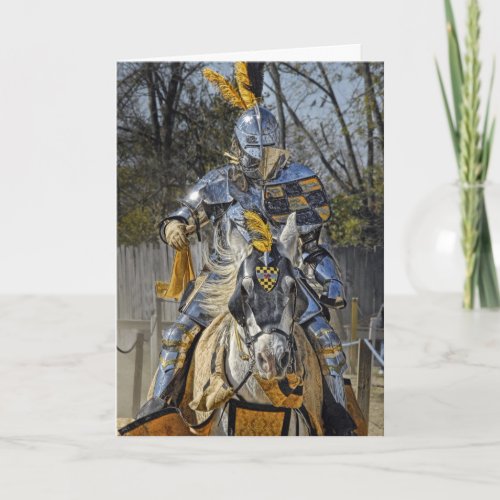 My Knight in Shinning Armor Thank You Card