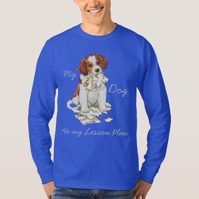 My Kooiker Ate My Lesson Plan T-Shirt (Front)