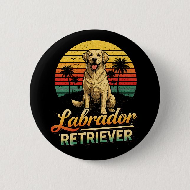 My Labrador Retriever Button (Front)
