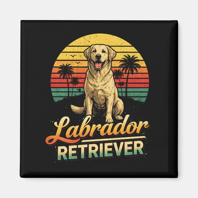 My Labrador Retriever Magnet (Front)