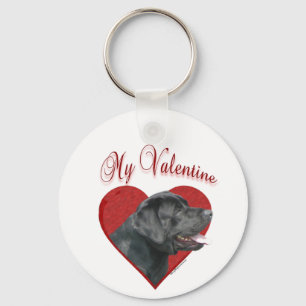 My Labrador Retriever Valentine Keychain