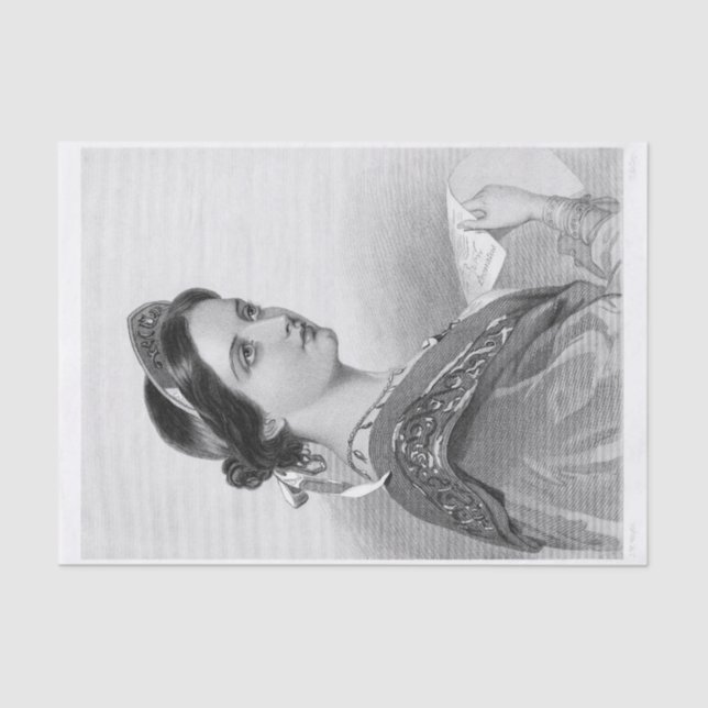 My Lady Fair Tissue Paper (Front)