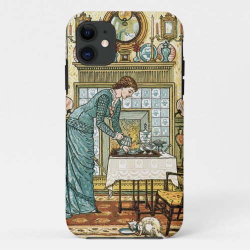 My Ladys Chamber frontispiece to The House Beau iPhone 11 Case