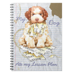My Lagotto Ate My Lesson Plan Notebook