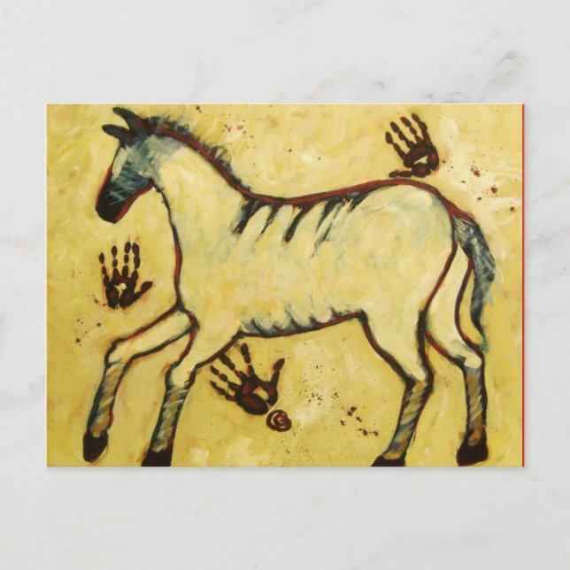My Lascaux Horse Postcard (Front)