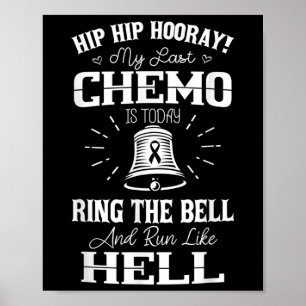 My Last Chemo Shirt Chemotherapy Cancer Awareness Poster