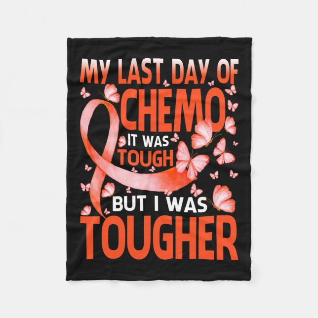 My Last Day Of Day Chemo Rsd Crps Awareness Butter Fleece Blanket (Front)