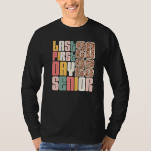 My Last First Day Senior 2023 Graduation Leopard P T-Shirt