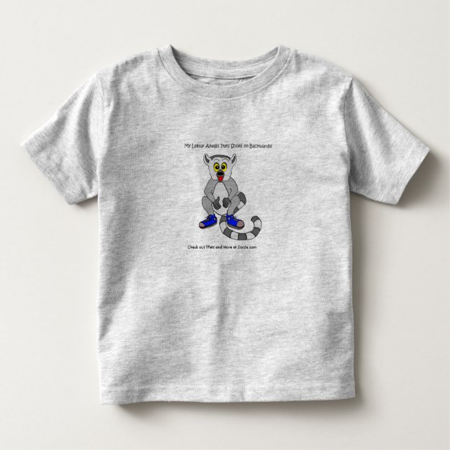 My Lemur Ad Toddler's Shirt (Front)