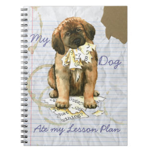 My Leonberger Ate My Lesson Plan Notebook