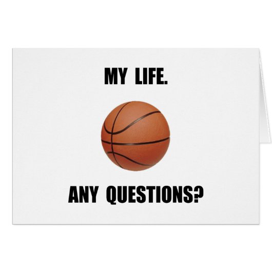 My Life Basketball (Front Horizontal)