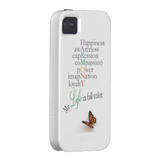 My Life in Full Color Vibe iPhone 4 Cover