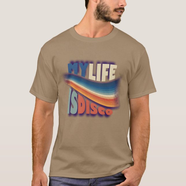 My Life Is Disco girl T-Shirt (Front)