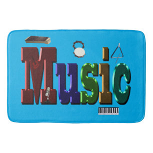 My Life Is Music, Memory Foam Bathmat